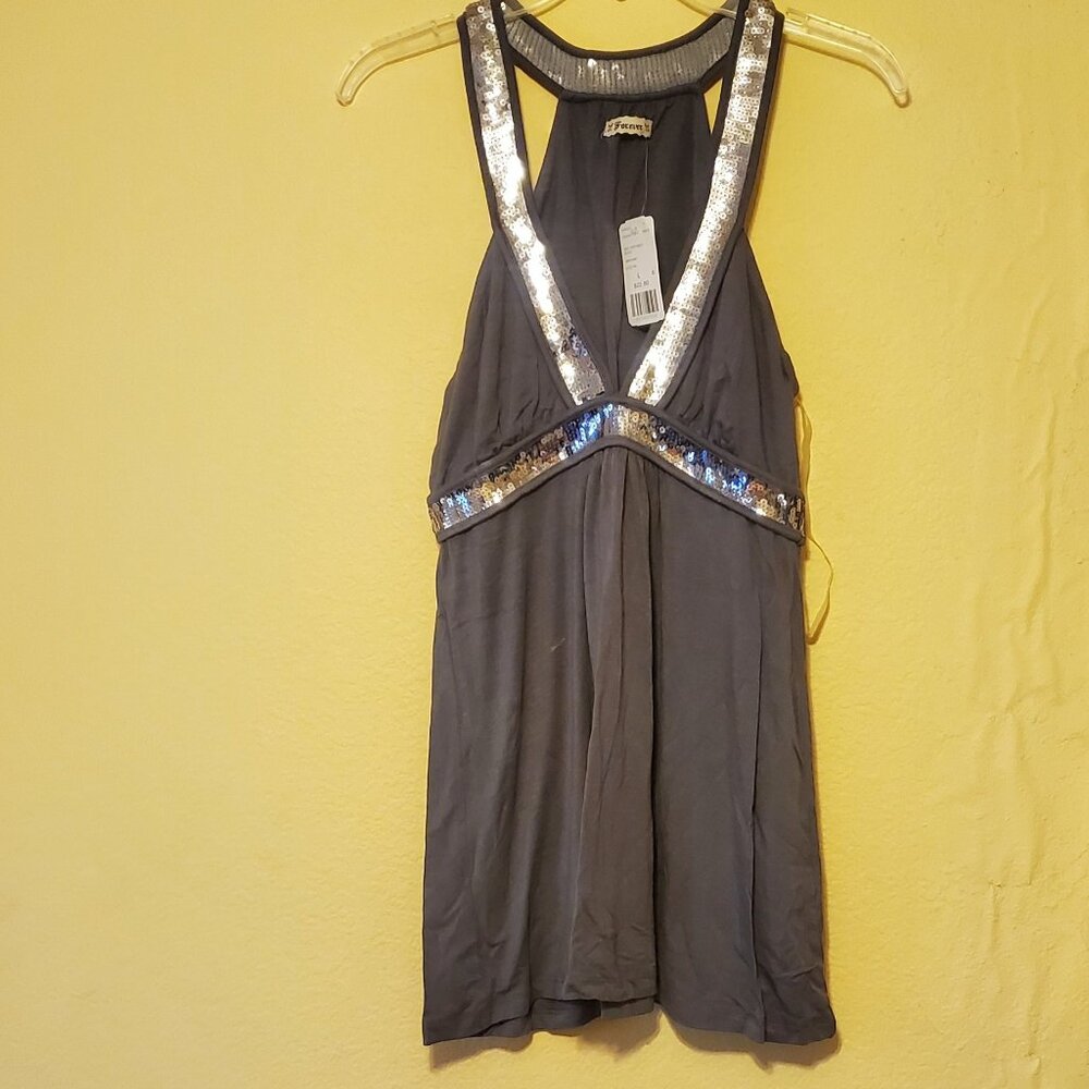 Forever 21 Sequin Tank Top – Size Large NWT